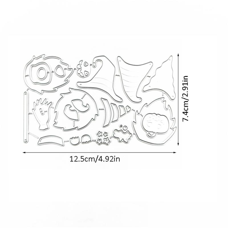 Metal Cutting Dies Christmas Santa Scrapbooking Decorative Embossing Paper Cards