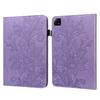 Tablet Case For Xiaomi Pad 6 Pro Case 11'' Vintage Flower Embossed Wallet Cover Funda For Xiaomi Mi Pad 6 /Mi Pad 6 Pro 2023 Case Coque