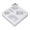 Sofa Cup Holder Tray with Phone Stand Silicone Plastic Couch   Drink Holder for Bed Car Remote Control Snacks and Other Items
