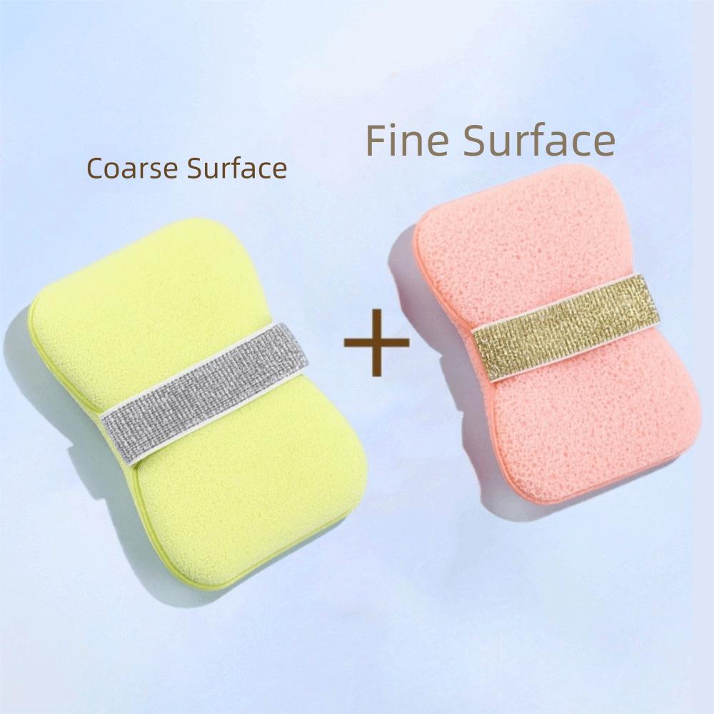 2PCS Soft Exfoliating Soap Bag Sponge Material Bath Foaming Sponge Soap Foaming Net  Personal Care
