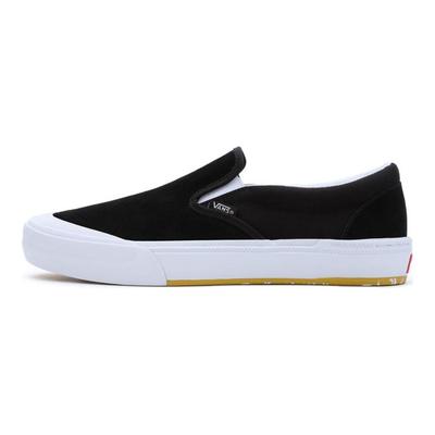 Slip-On Series Marble Bmx Comfortable Versatile Low-Top Skate Shoes Unisex Skate Shoes Black White VN0005V1YL4