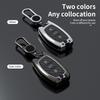 Car Key Case Cover Shell Fob For Hyundai Tucson Santa Fe Rena Sonata Elantra Creta Ix35 Ix45 I10 I30 I40 Keychain Accessories