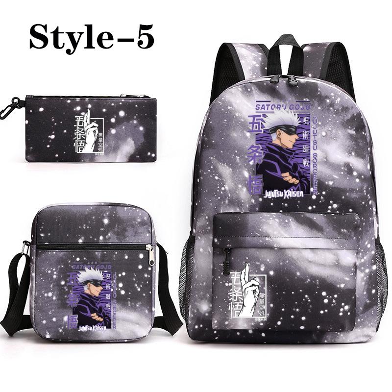 

Узор из трех частей рюкзак новый модный школьный рюкзак высокого качества сумка через плечо сумка для ручки рюкзак для ноутбука