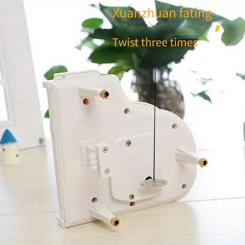 Piano Music Box Clock Music Box Valentine's Day Gift Creative Birthday Gift Home Desktop Cabinet Decoration