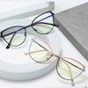 Fashion Glasses Frame Metal Anti Blue Light Glasses Non-Polarized Fashion Accessory 