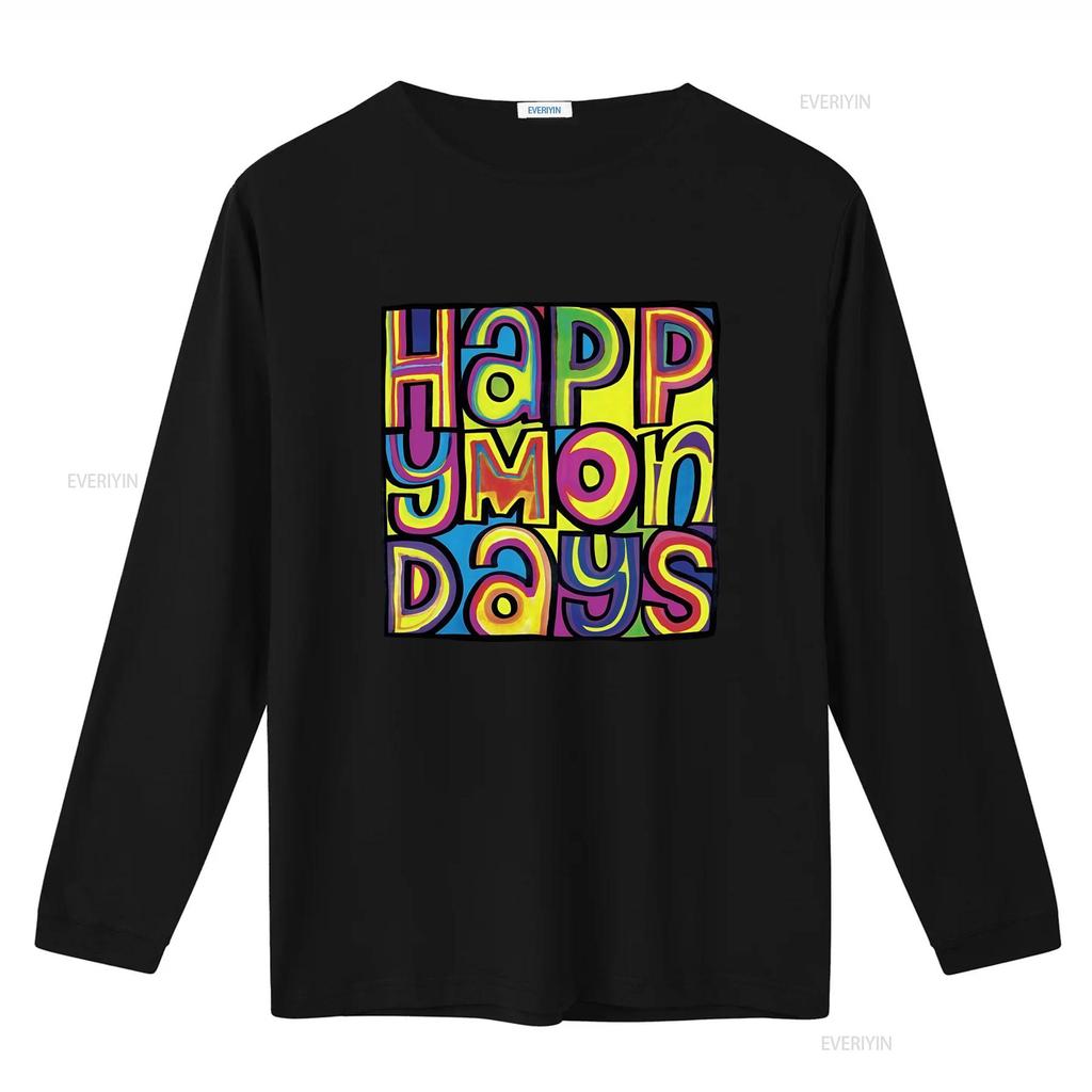 Vintage Y2K Happy Mondays English Indie Rock Band Promo Music T Shirt Size M Vintage Washed Stretched Streetwear Homme