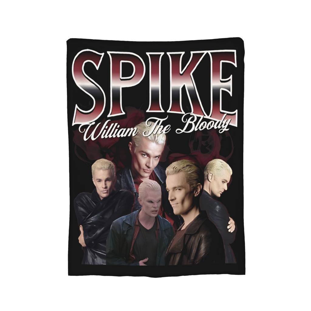 Buffy Spike Throw Blanket for Couch  Soft Fuzzy Plush Blanket 50x60 Inch Multiple Sizes Bedspreads for All Seasons