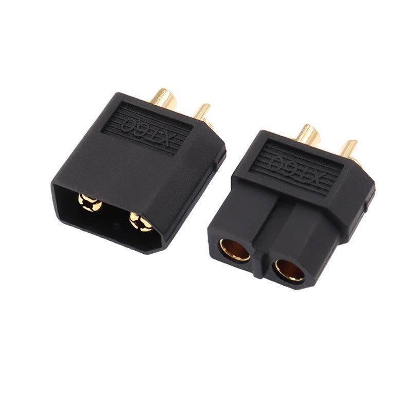 Aims XT60 Gold-Plated Banana Connector for Aircraft Lithium Batteries (Male & Female, Yellow, Blue, Black)