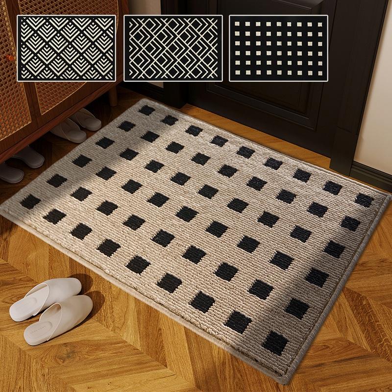 Non-slip Clean Area Rug Entrance Door Floor Mat Home Bathroom Mat Washable Doormats Decoration Carpet For Kitchen Living Room