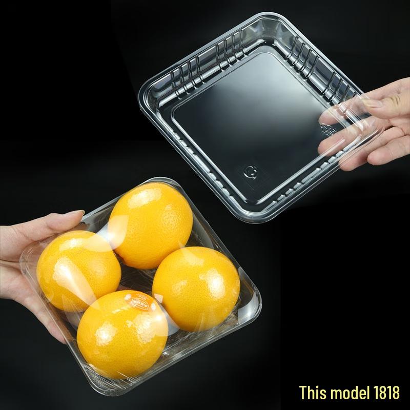 Disposable Clear Plastic Fresh Food Trays