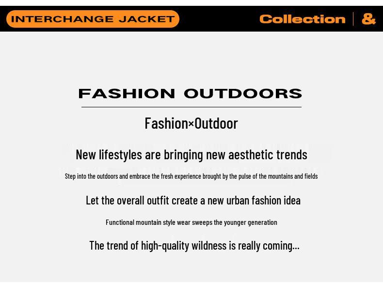 2026 Spring Men's Hooded Windproof Mountaineering Jacket - Trendy Outdoor Casual Workwear Outerwear.