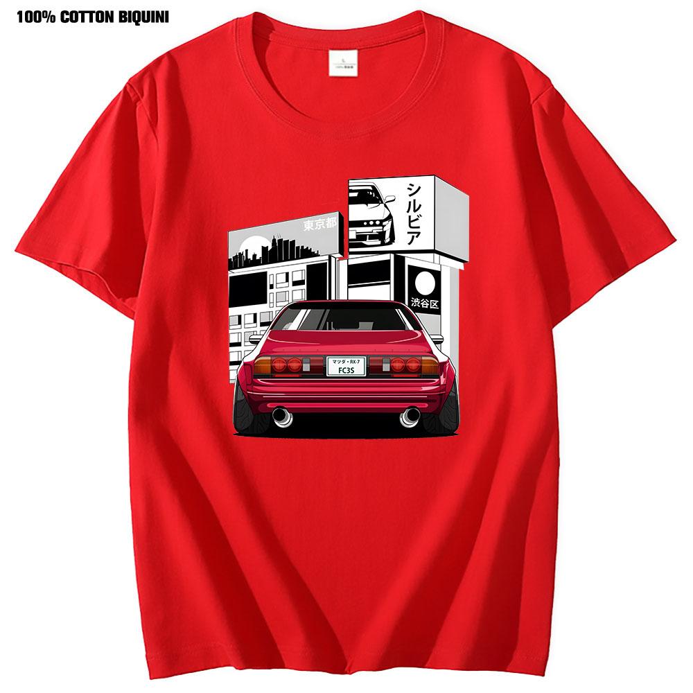 

anime T Shirt Fragment T-shirt White Jdm Boost Turbo Japanese Car Fans Racing Race Tee Shirt Short Sleeve Oversized T shirt 2XL