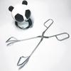 Stainless Steel Food Tongs Kitchen Utensil Buffet Cooking Tool Anti Heat Bread Clip Pastry Clamp for Desserts Salads BBQ