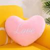 Hot Heart Shape Heart Plush Pillow Pink Color Valentines gift Soft Pillow Red Color Stuffed Pillow for Birthday