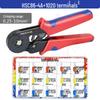 Compact Tube Terminal Crimper Ratchet Tool Set for Electricians