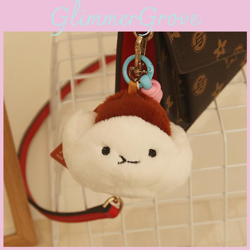 Cha Cartoon Inspired Siu Bao Plush Toy Keychain Pendant Accessories Backpack