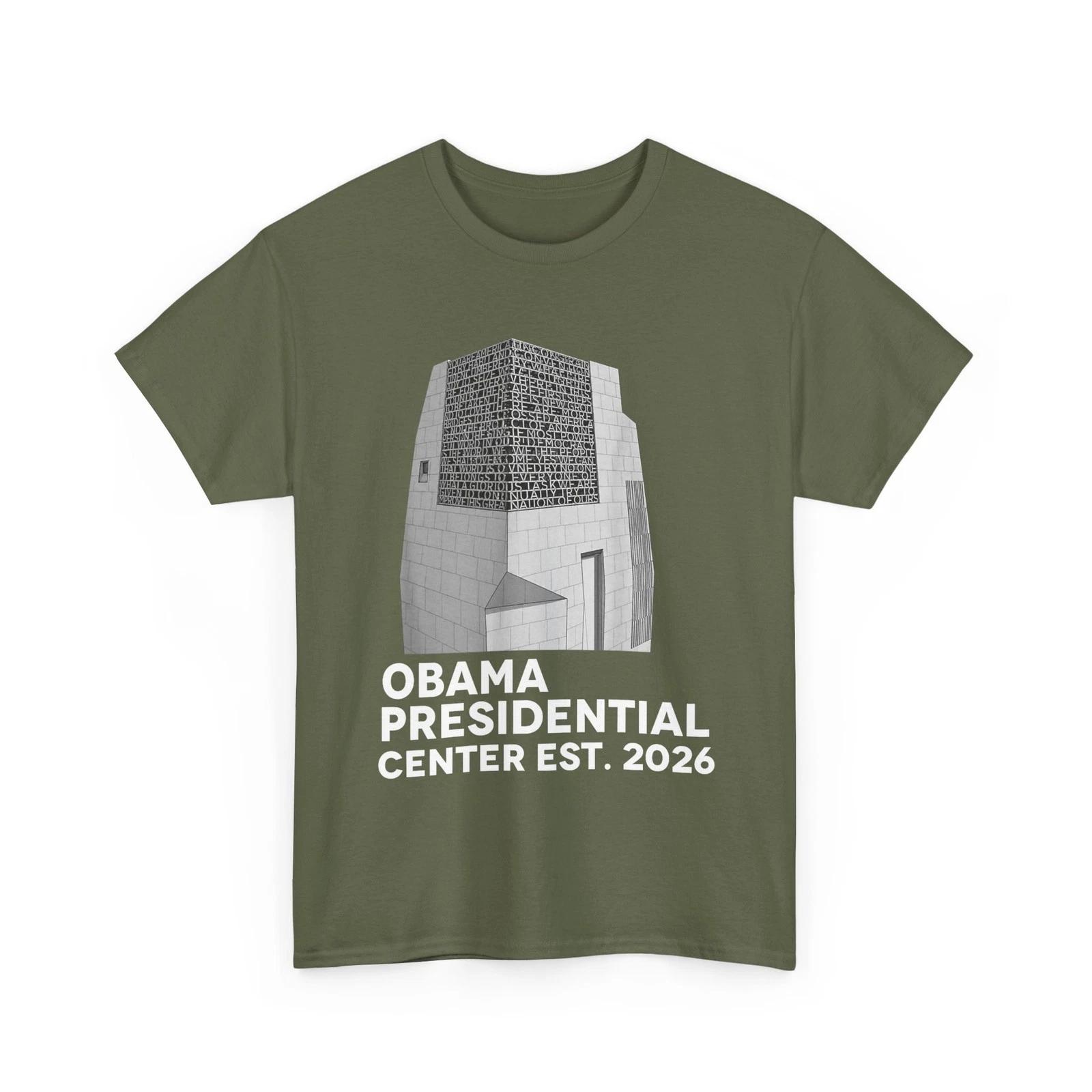 Barack Obama Presidential Center 2026 T-Shirt 3 L