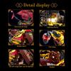 2000+PCS MOC Pirate Ship Series Assembly Building Blocks Model With Lighting Assembly Children's Toys Gift Home Ornaments