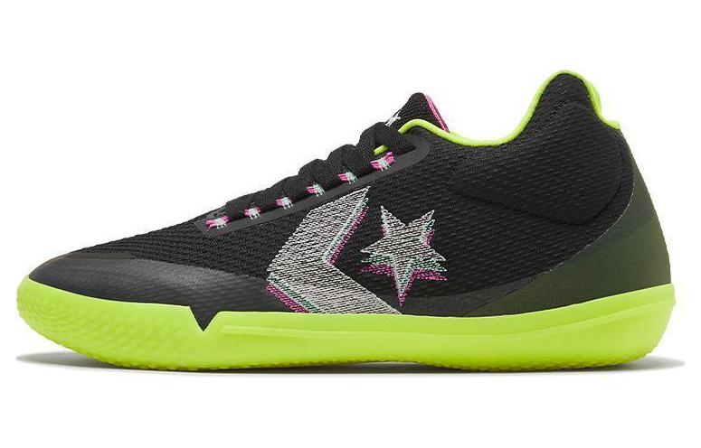 

All Star Bb Evo Converse Mid Hi-Vis Collection - Black Lemon Venom 169510C 35