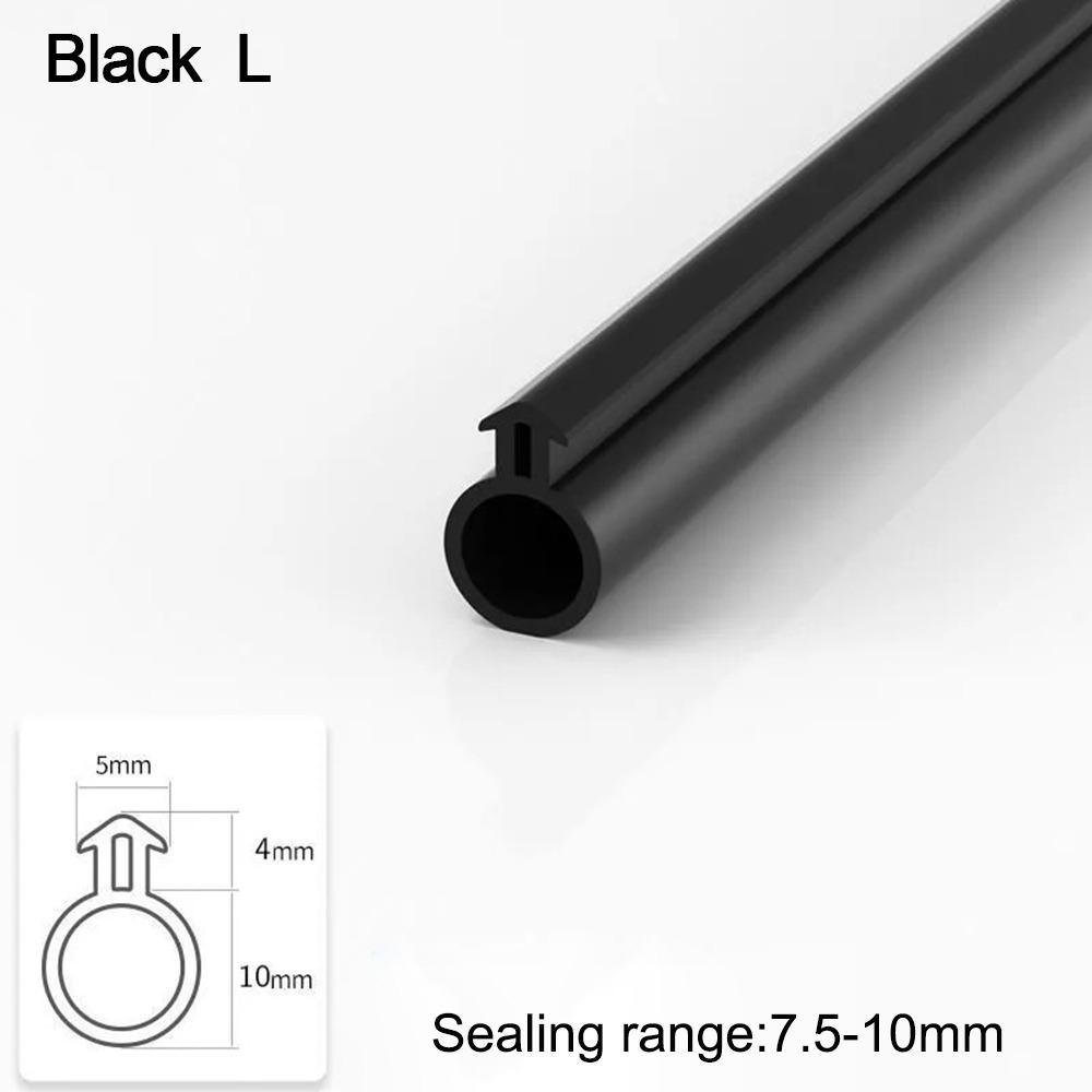 High Quality O-Shaped Sealing Strip Rubber White Black Weather Stripping Window Soundproofing