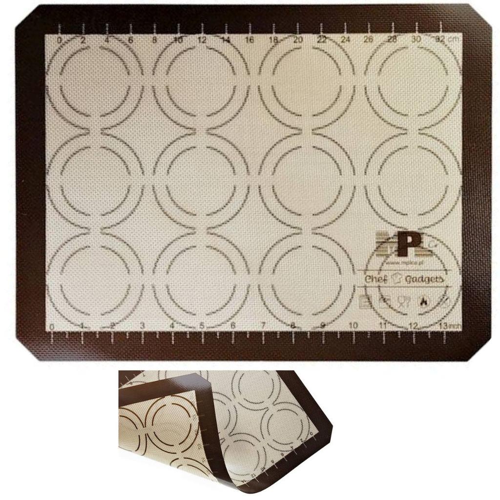 NON-STICK SILICONE BAKING MAT FOR COOKIES 40 X 30cm