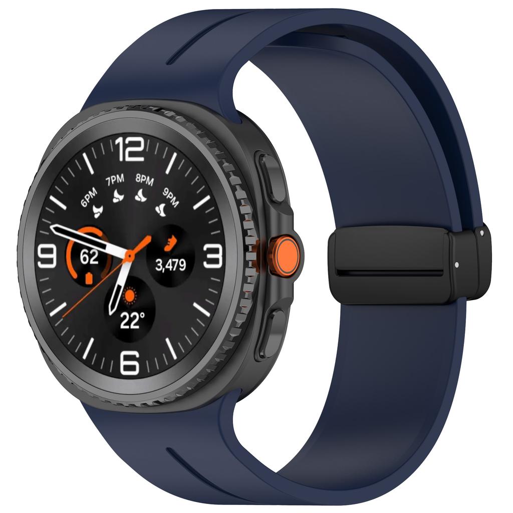 Magnetic D Buckle Sport Silicone Band For Samsung Galaxy Watch 8 44mm 40mm Strap For Samsung Watch8 Classic 46mm Bracelet Belt