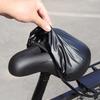 1PC Waterproof Bicycle Saddle Cover Elastic Road Bicycle Seat Cover Foldable Portable Saddle Cover Bike Accessories