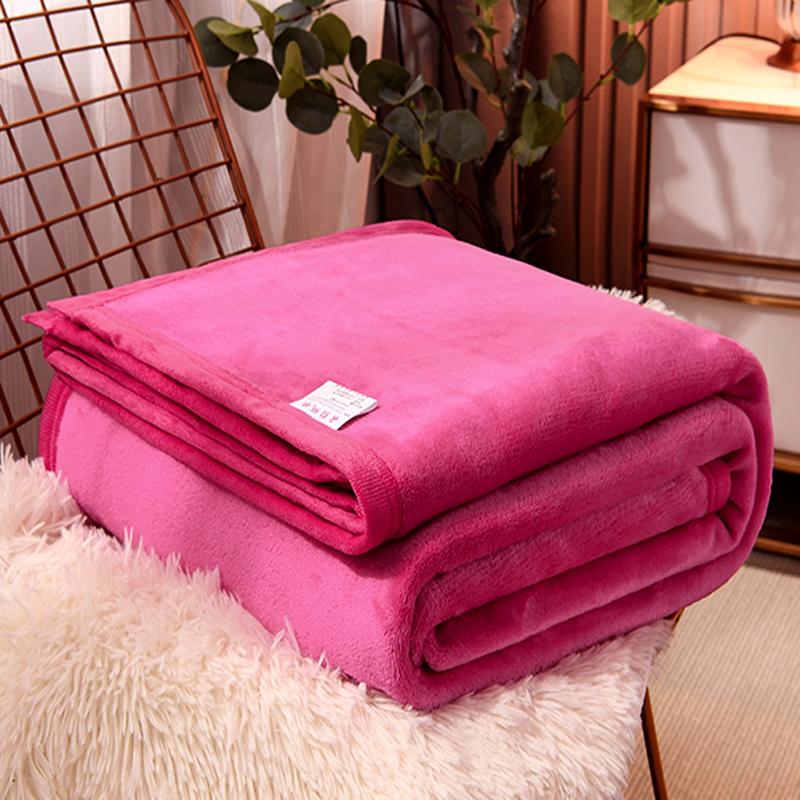 Modern Solid Color Throw Blanket Comfy and Cozy Lightweight Super Soft Blanket for Home Couch Sofa Bed Bedspread Travel Camping