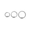 Korean Sterling Silver Hoop Earrings for Women - Trendy 2020 Ear Bone Hoops