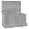VidaXL Boîte de rangement sonoma gris 50x30x28 cm bois d'ingénierie 816502