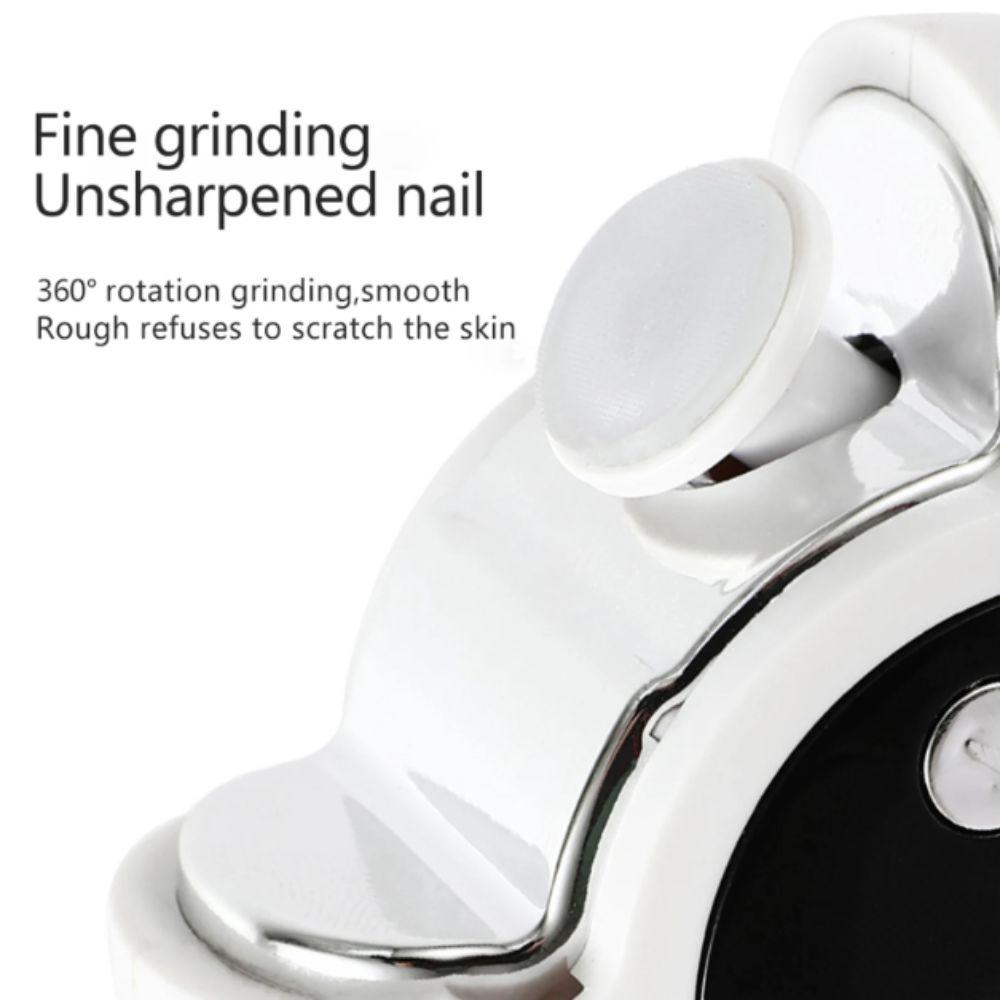 Portable Design Electric Nail Sharpener Rechargeable Nail Trimmer  Children Use