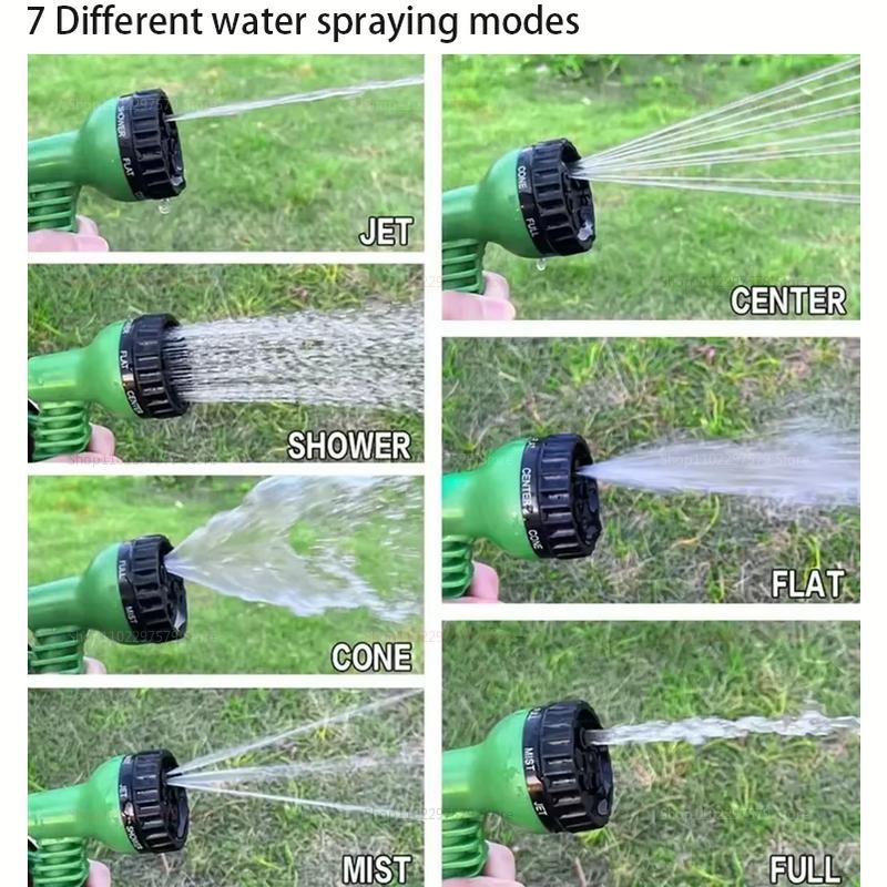 Retractable Magic Hose High Pressure Car Wash Garden Water Gun Household Watering Hose for Car Cleaning Gardening