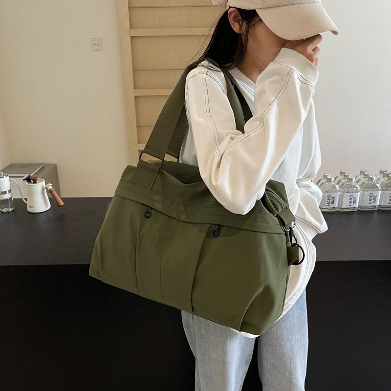 Travel Bag, Large Capacity, Lightweight Work Clothing Tote Bag, Women'S School Bag, Short-Distance Travel Bag, Fitness Yoga Bag
