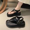 Summer Women's Sandals Fashion Pinch Toe Casual Sandals 2025New Roman Sandals for Women Non Slip Platform Sandal Sandalias Mujer