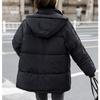 Padded Jacket Foreign Style New Winter Hooded Shoulder Sleeve Cotton Jacket Fashion Thickened Warm Padded Jacket