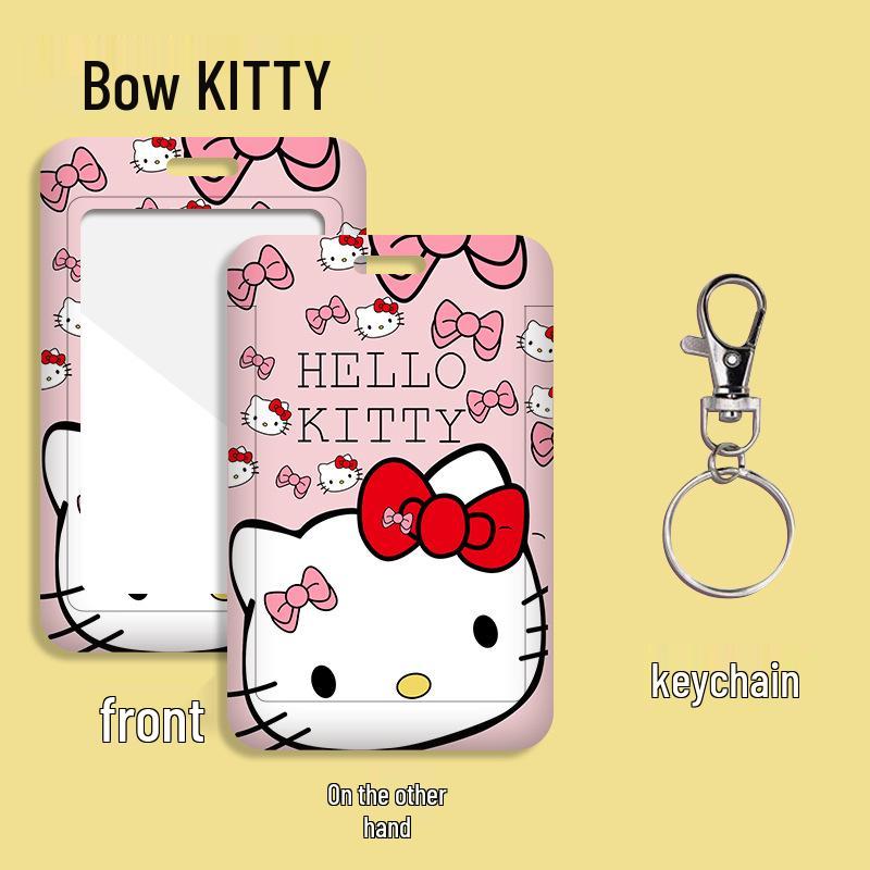 Sanrio Cartoon Student ID Card Holder - Cute Campus, Work, Bus, Subway, Meal Card Case