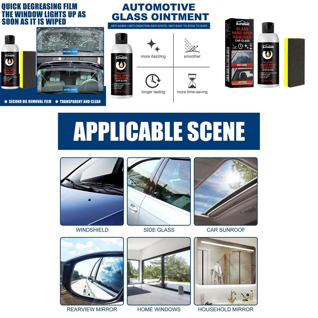 Rayhong Automotive Glass Deep Cleaning Polishing Paste With Aluminum Oxide For Scratch Removal And Surface Restoration In 50ml Box