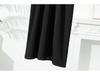 Women's Short Sleeve Real Silk Dress - Loose Fit, Solid Color, Round Neck, Long Length