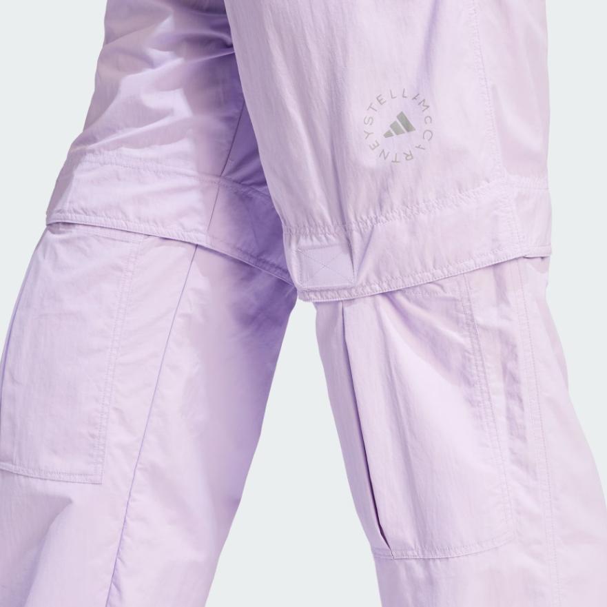 adidas X Stella McCartney Truecasuals Einfarbige Trainingshose Damen Hose Rosa Lila II3227