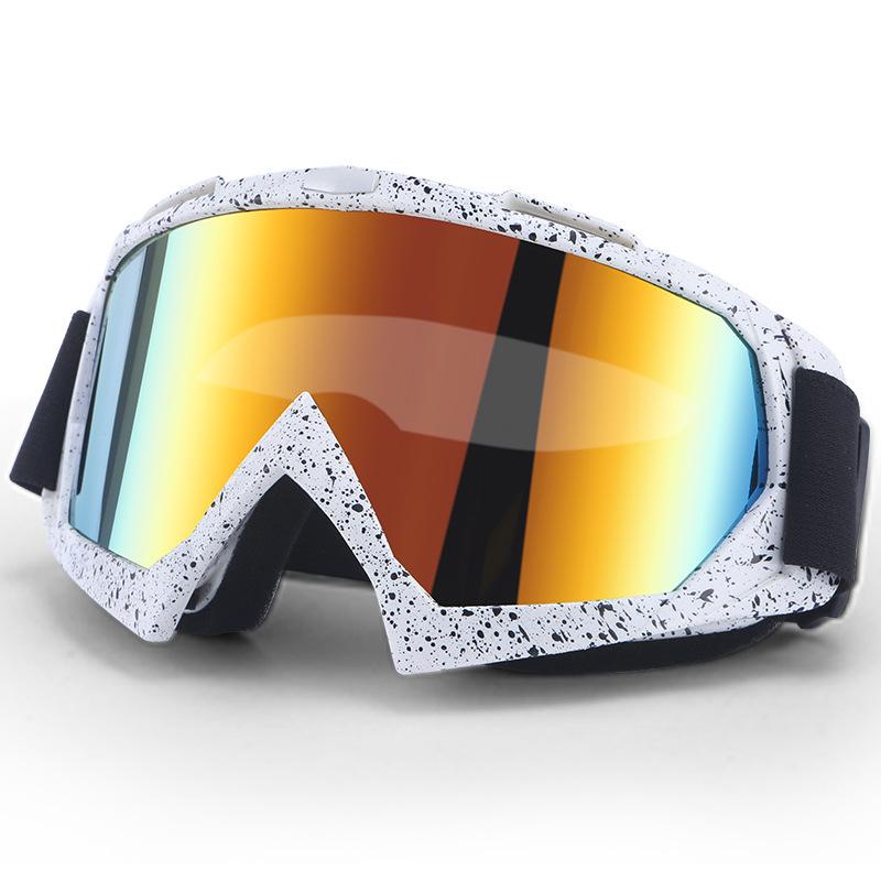 Retro Off-Road Motorcycle Goggles - Wind & Sand Protection for Harley Riders