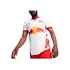 Puma Home Jersey Red Bull Salzburg Series Fashion Logo Short Sleeve Moisture-Wicking Football Shirt Men tops White 776429-01