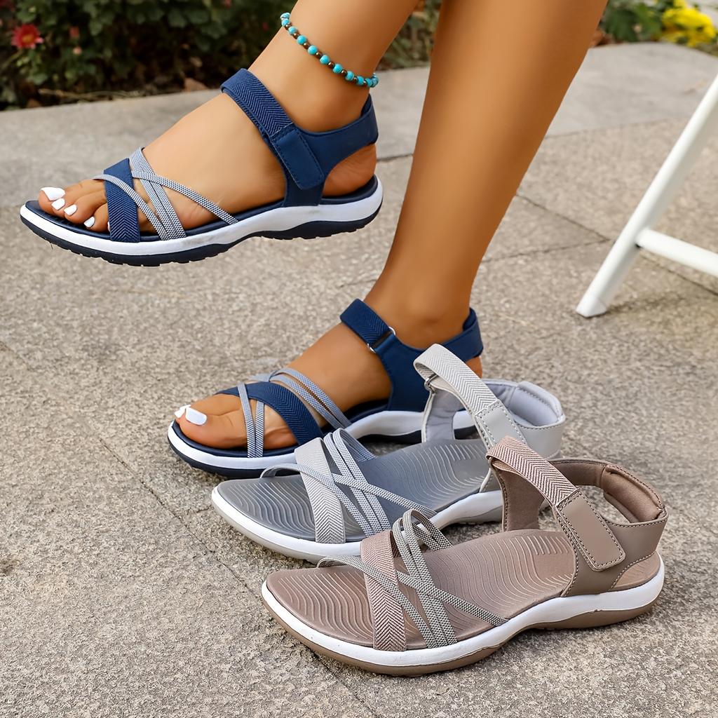 Women's Summer Outdoor Casual Sports Sandals With, Non-Slip Soft Sole Beach Shoes