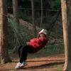 Portable 10 Strand Rope Nylon Net Single Size Outdoor Camping Hiking Garden Hammock with