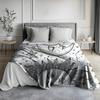1pc Vintage Sun and Moon Star Blanket, Polyester Fabric, Machine Washable, Suitable for Bedroom Living Room Use