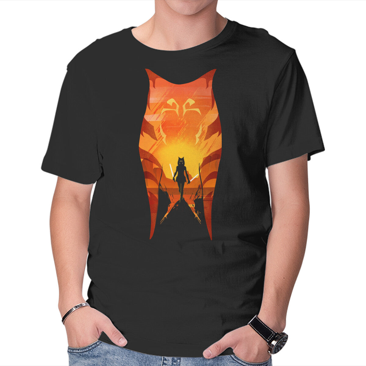 Unisex Crew Neck T-Shirt Fulcrum Graphic Short Sleeve Casual Tee XXL