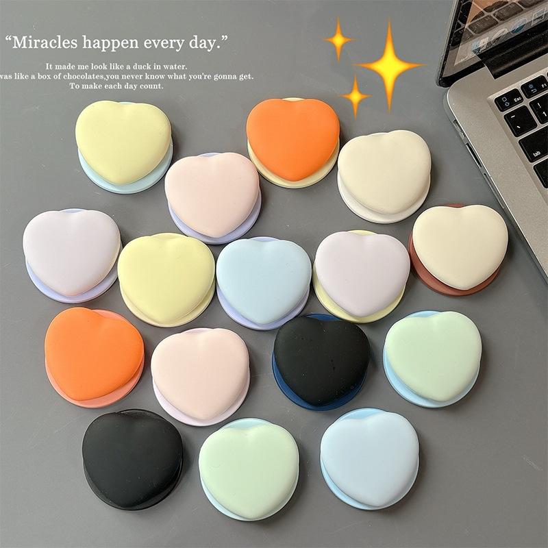 Mobile Phone Airbag Holder Magnetic Suction For Apple Magsafe Ring Simple Love