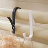1/40PCS Bathroom Hanger Clips Heated Towel Radiator Rail Hook Holder Multi-Purpose Drying Rack Hook Towel Clothes Storage Racks