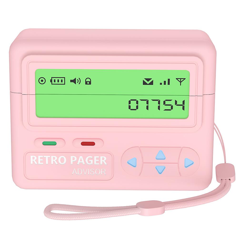 For Apple AirPods Pro 2/AirPods Pro Case Retro Pager Design Silicone Earbuds Protective Cover