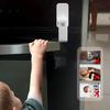 2PCS Child Oven Lock Protection Locking Cabinet Cupboard Drawers Refrigerator Doors ABS Anti-Opening Handle Lock Door Lock