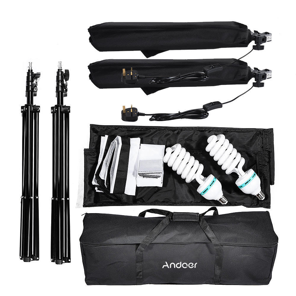 Andoer Photo Studio Cube Зонтик Софтбокс Световое освещение Комплект для палатки — фото 9